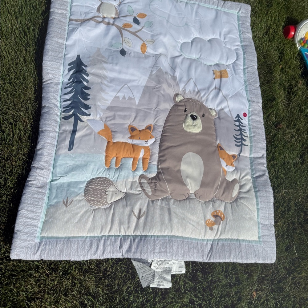 Adorable Forest Friends Baby Quilt